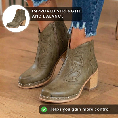 Classic Orthopedic Boots with Timeless Style