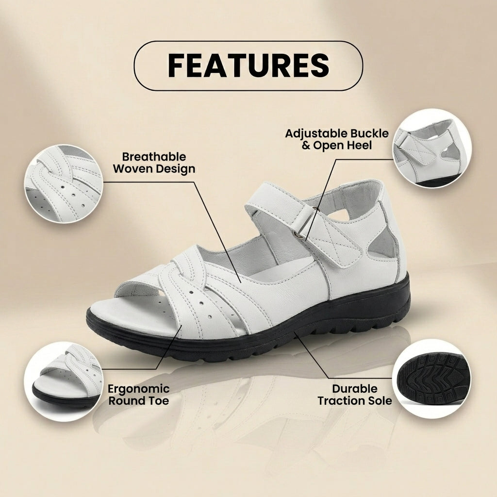 Vintage Inspired Orthopedic Sandals