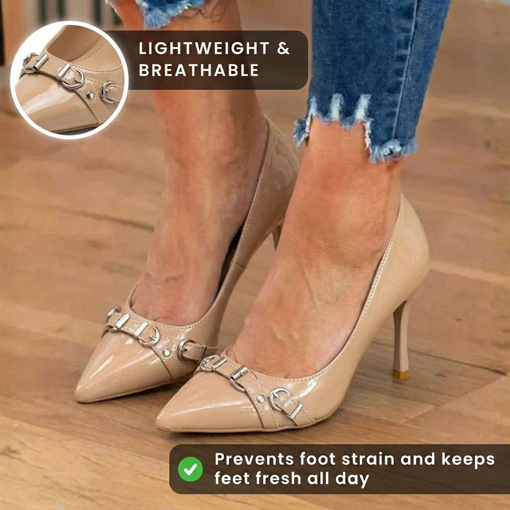 Chic Orthopedic Heels with Unique Design