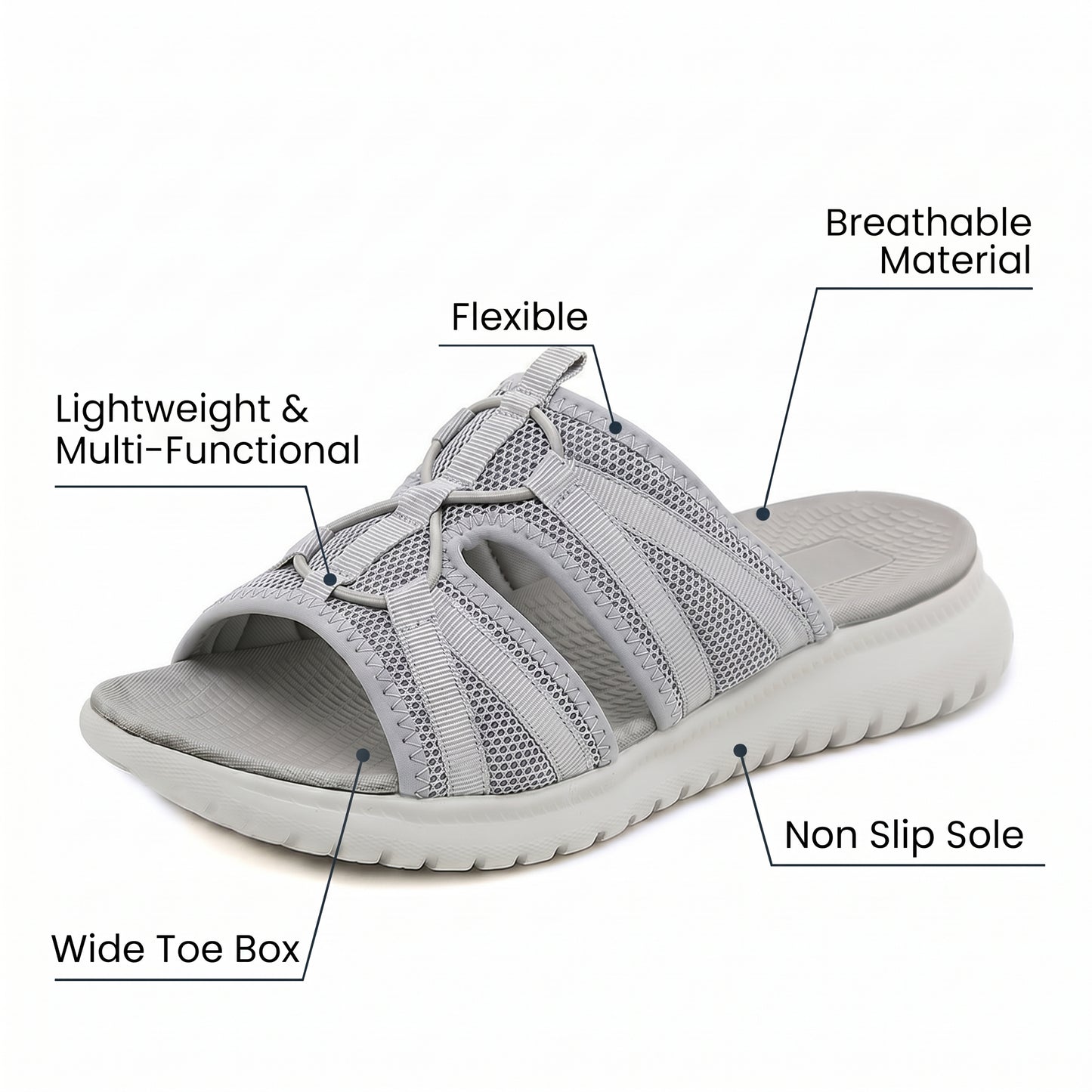 Chic Orthopedic Sandals with Unique Design