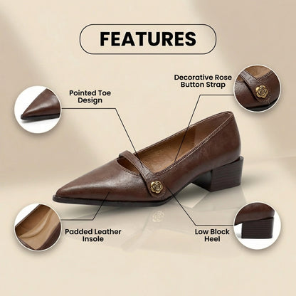 Vintage Inspired Orthopedic Heels