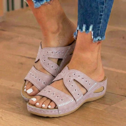 Classic Orthopedic Slippers with Timeless Style
