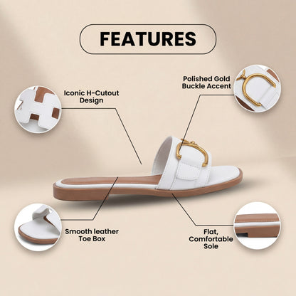 Classic Orthopedic Flats with Timeless Style