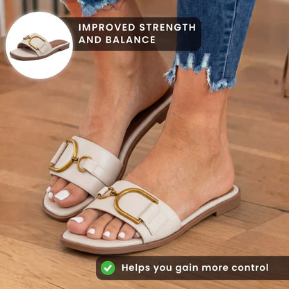 Classic Orthopedic Flats with Timeless Style