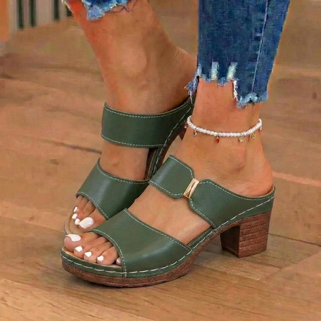 Vintage Inspired Orthopedic Slippers