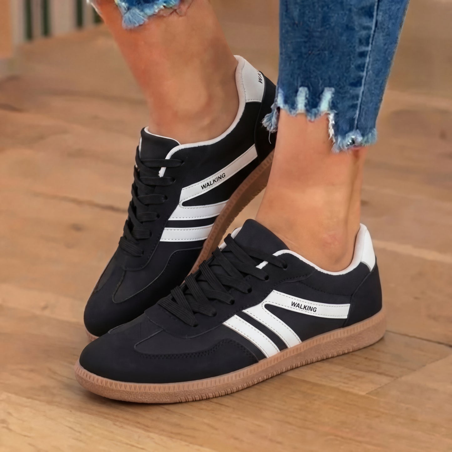 Sleek and Supportive Orthopedic Sneakers