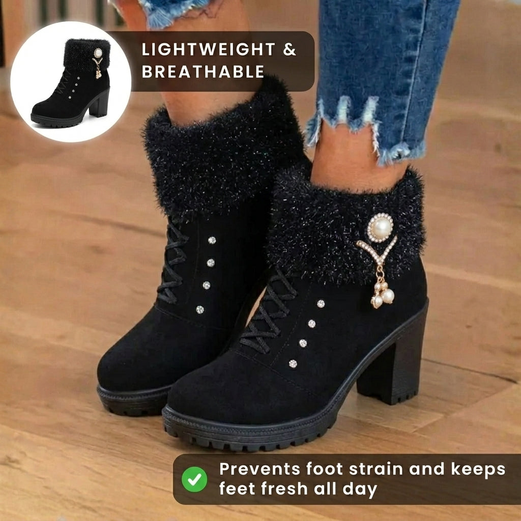 Chic Orthopedic Boots with Unique Design