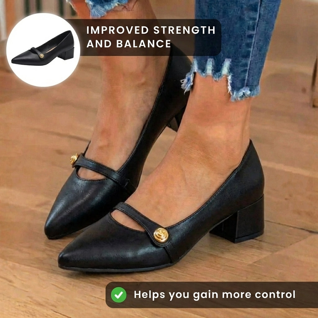 Vintage Inspired Orthopedic Heels