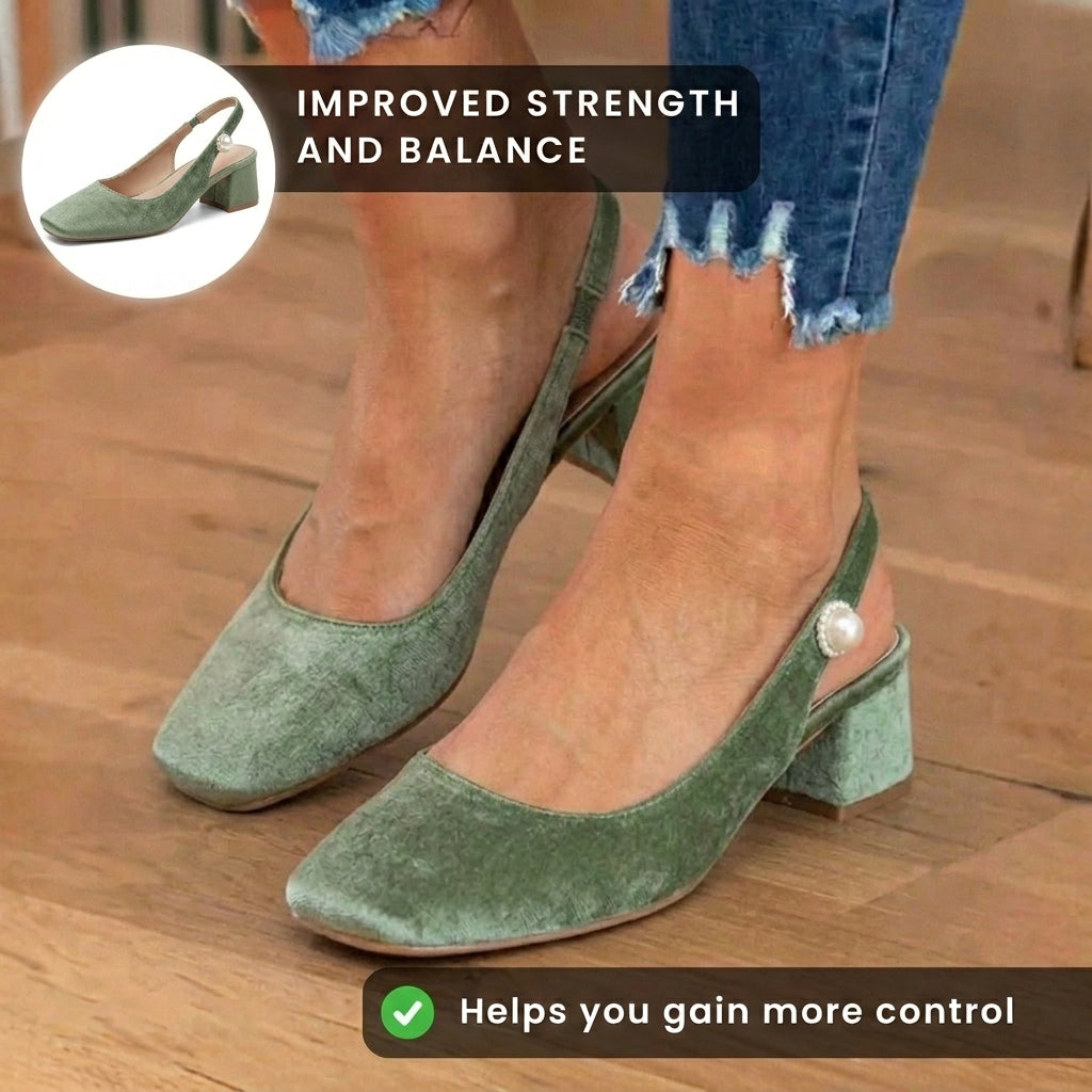 Vintage Inspired Orthopedic Heels