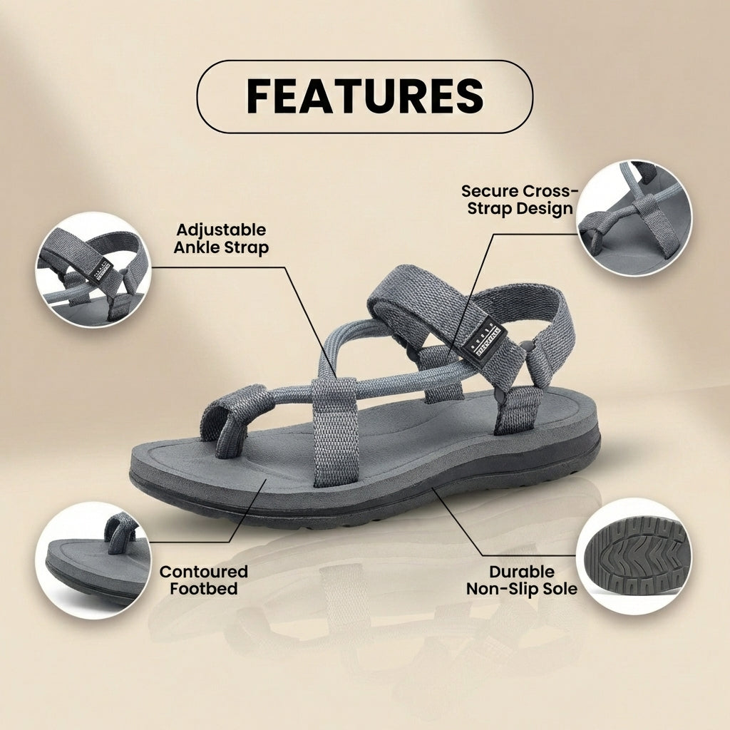 Graceful Orthopedic Sandals for Modern Look