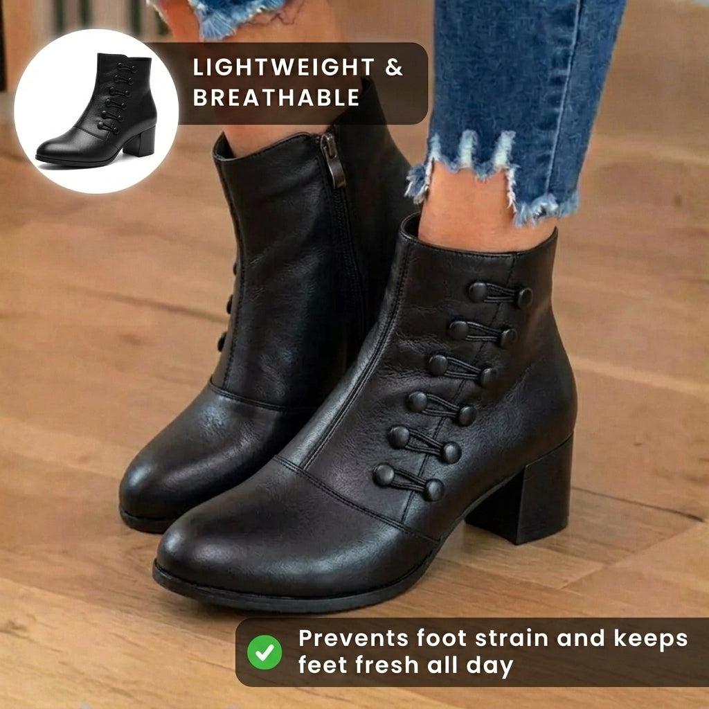 Classic Orthopedic Boots with Timeless Style