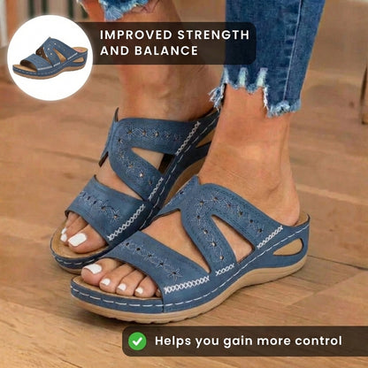 Classic Orthopedic Slippers with Timeless Style