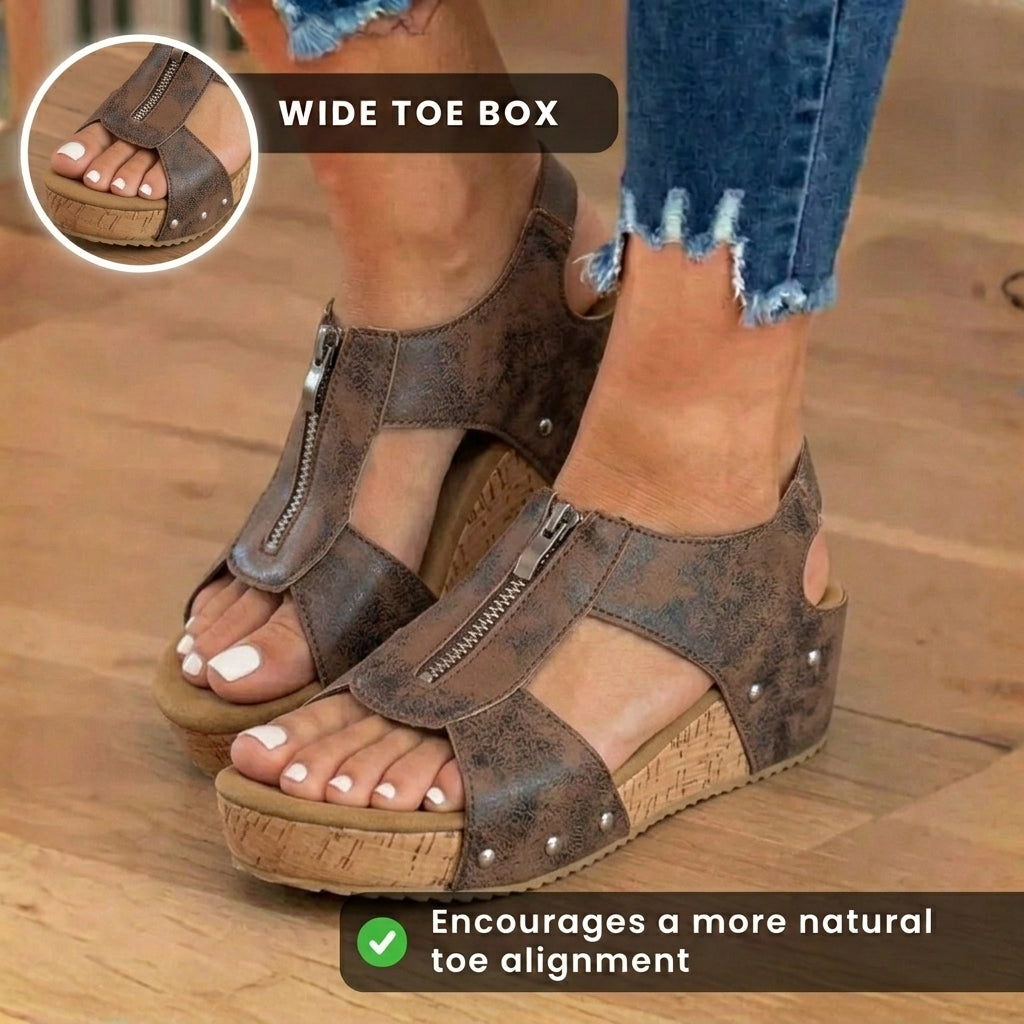 Classic Orthopedic Sandals with Timeless Style
