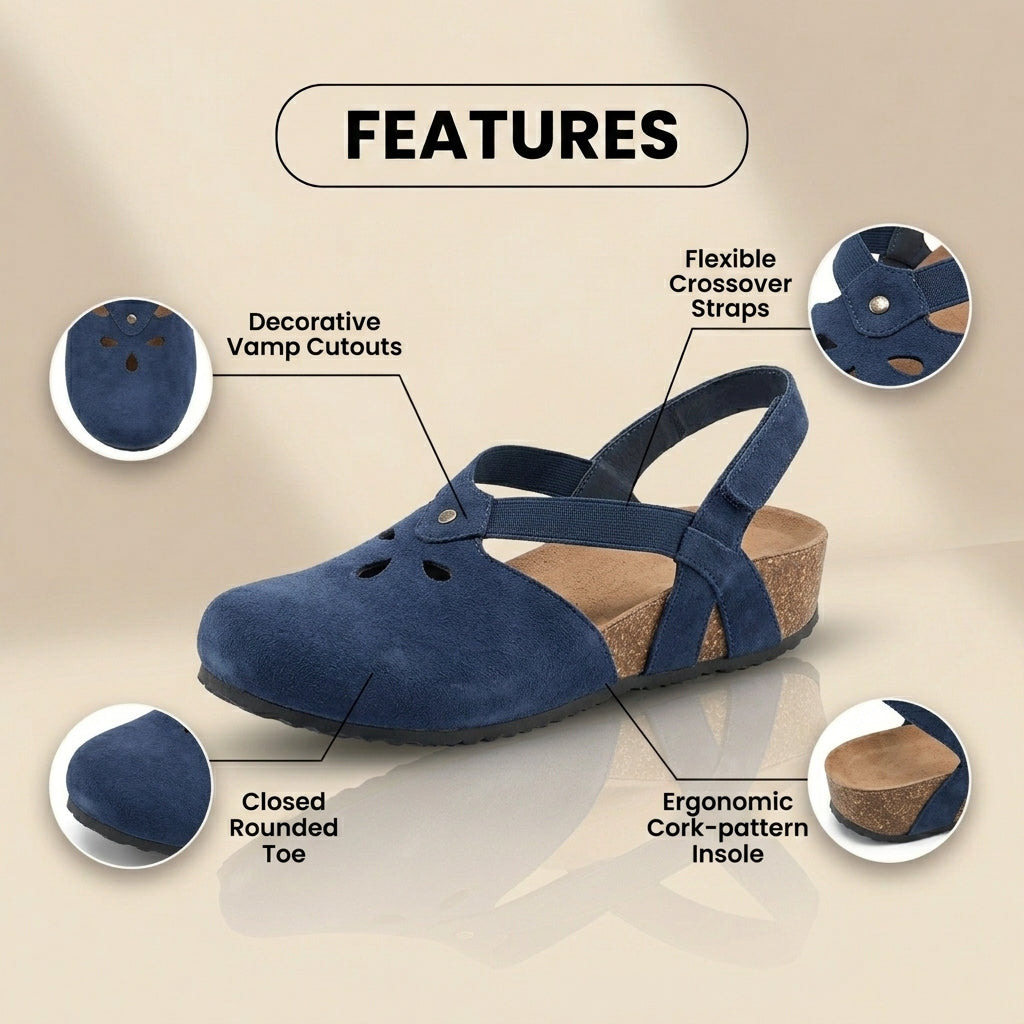 Vintage Inspired Orthopedic Sandals