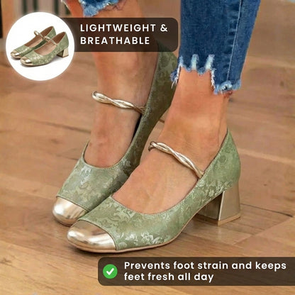 Classic Orthopedic Heels with Timeless Style