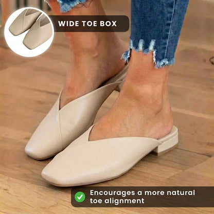 Vintage Inspired Orthopedic Mules