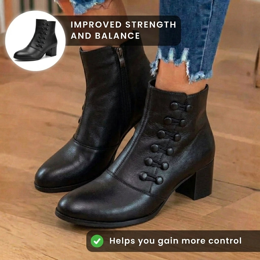 Classic Orthopedic Boots with Timeless Style
