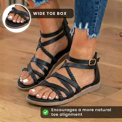 Vintage Inspired Orthopedic Sandals