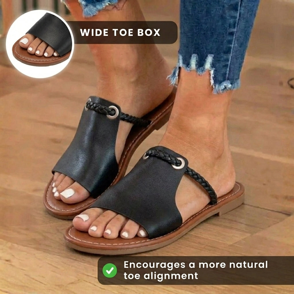 Classic Orthopedic Slippers with Timeless Style