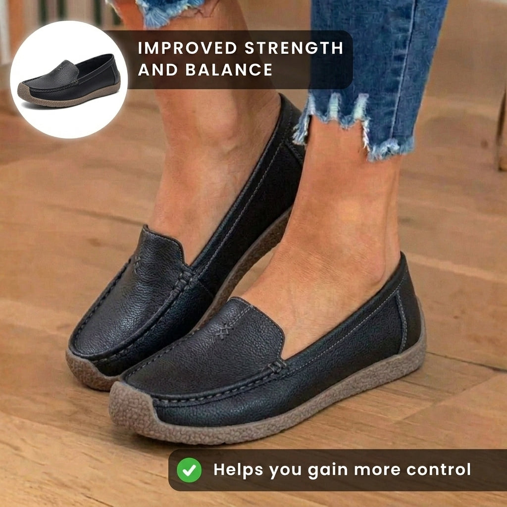 Chic Orthopedic Loafers with Unique Design