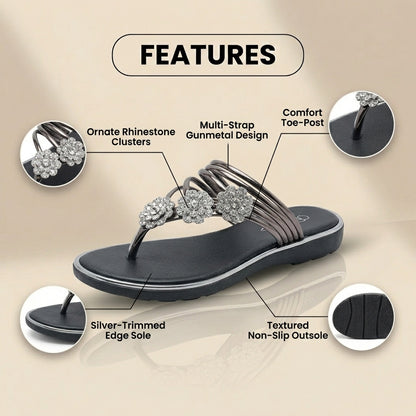Vintage Inspired Orthopedic Slippers