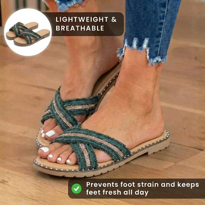 Vintage Inspired Orthopedic Slippers