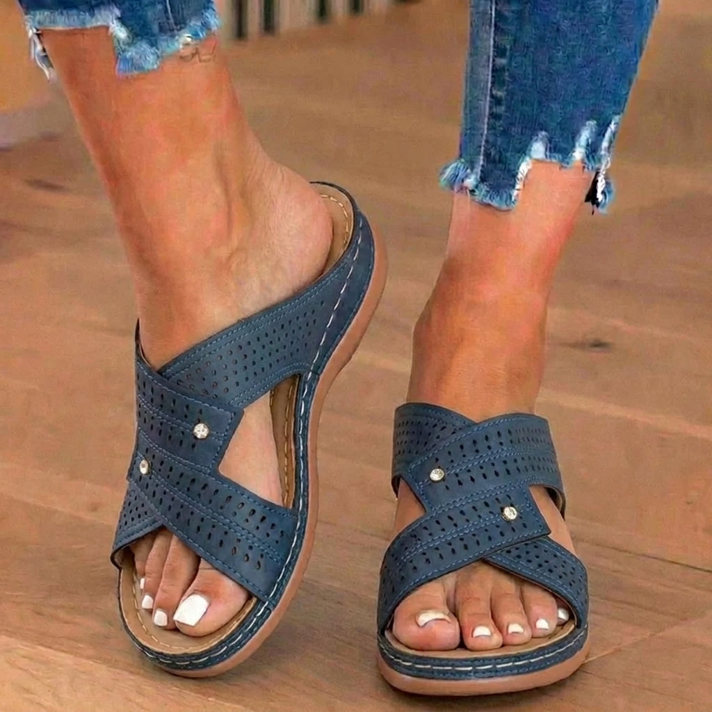 Classic Orthopedic Sandals with Timeless Style
