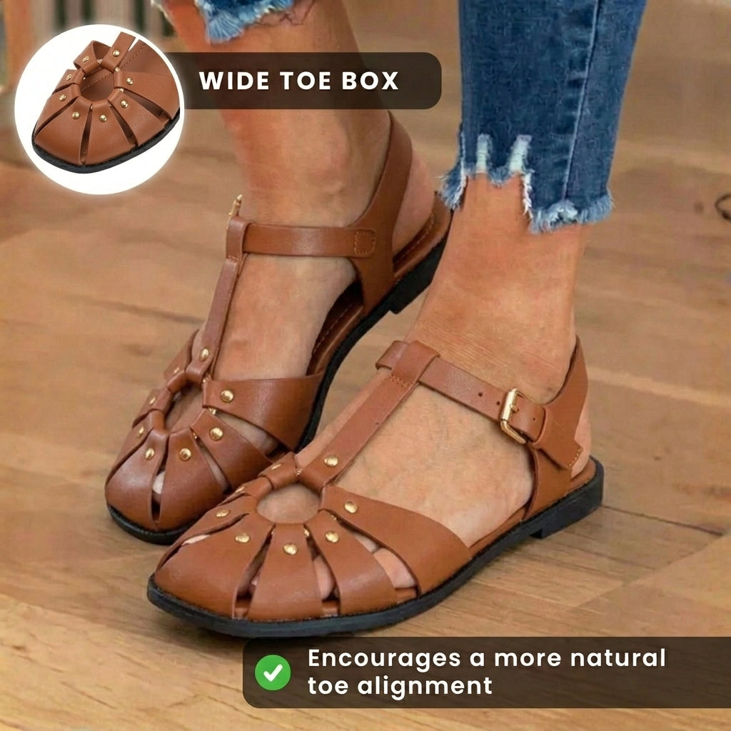 Vintage Inspired Orthopedic Sandals