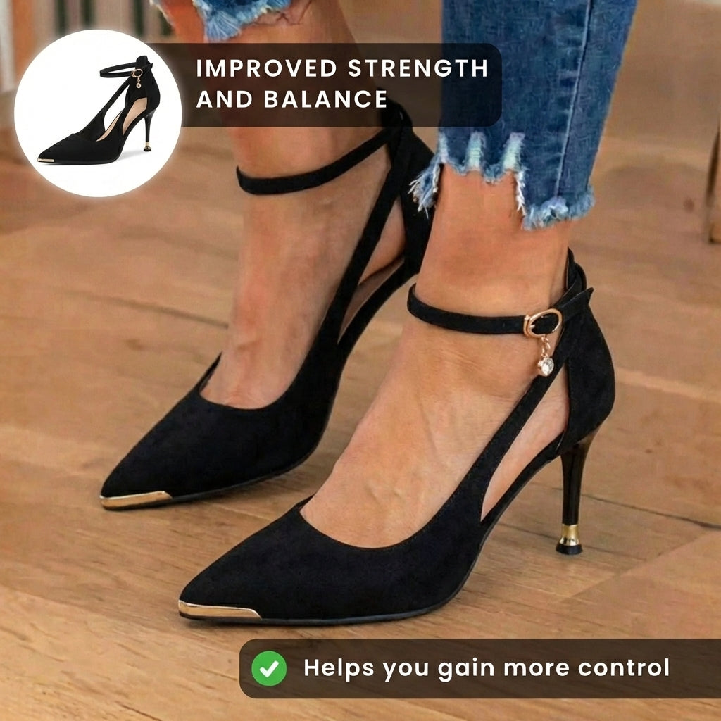 Chic Orthopedic Heels with Unique Design