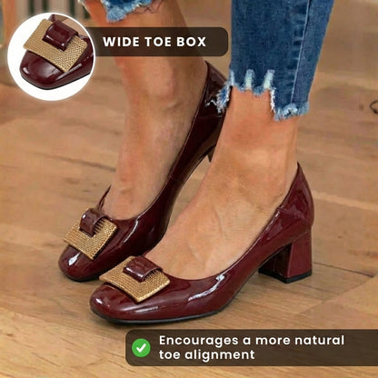 Classic Orthopedic Heels with Timeless Style