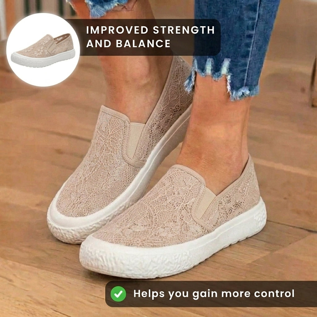 Graceful Orthopedic Flats for Modern Look