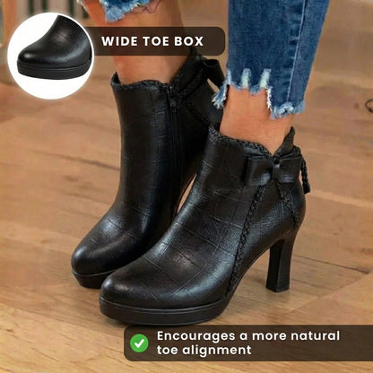 Classic Orthopedic Boots with Timeless Style