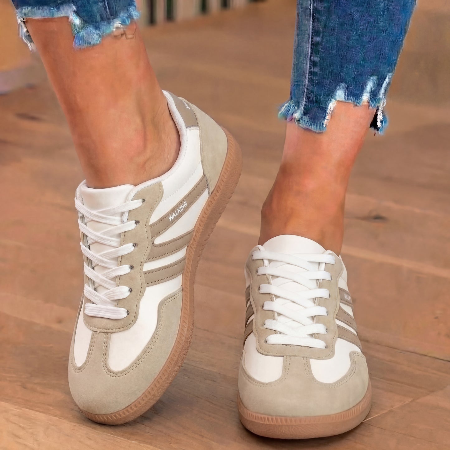 Sleek and Supportive Orthopedic Sneakers