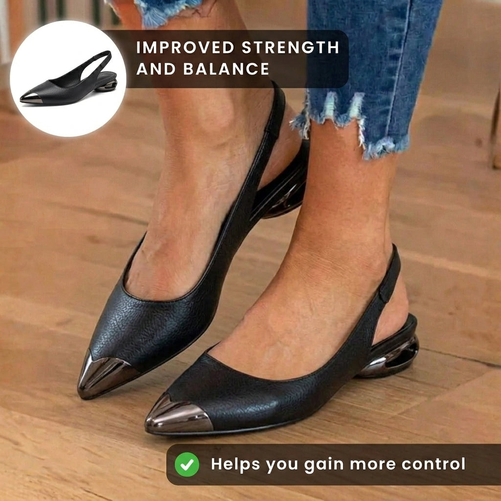 Chic Orthopedic Heels with Unique Design