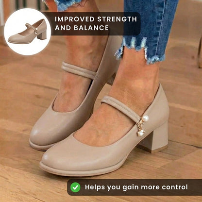 Chic Orthopedic Heels with Unique Design