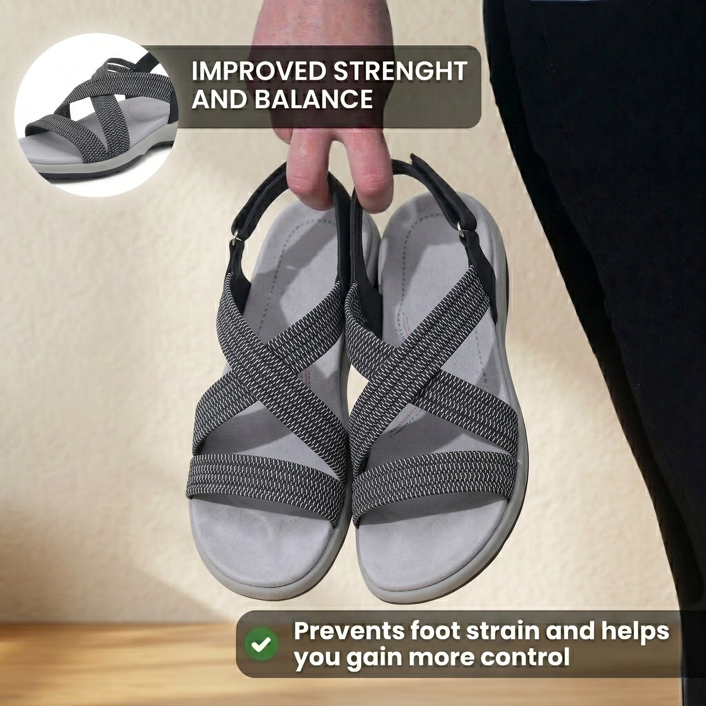 Elegant Orthopedic Sandals for Every Step