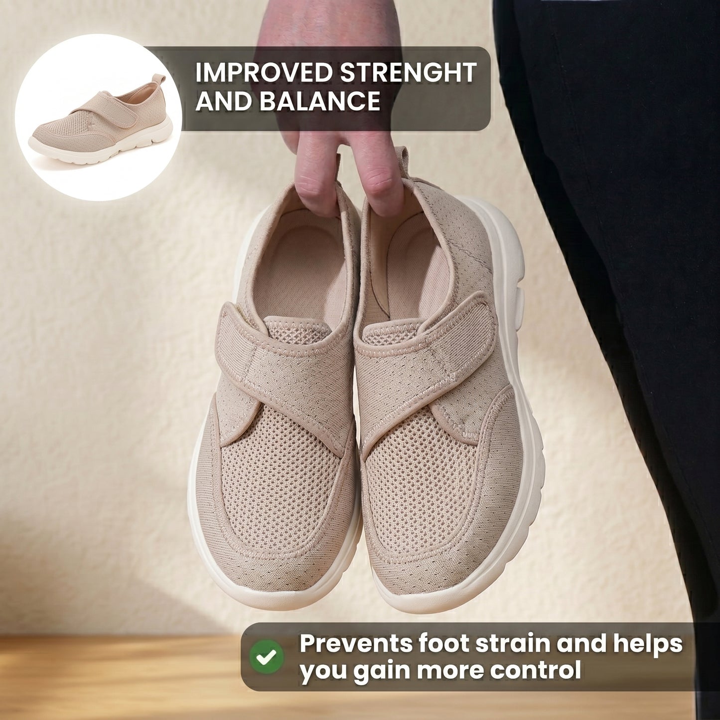 Classic Orthopedic Shoes with Timeless Style