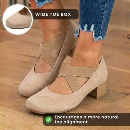 Classic Orthopedic Flats with Timeless Style
