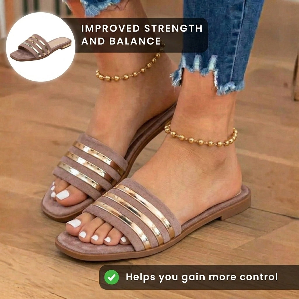 Classic Orthopedic Slippers with Timeless Style