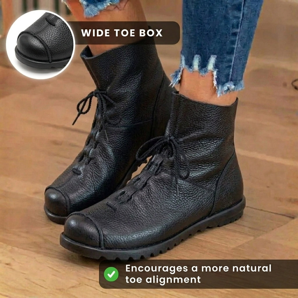 Vintage Inspired Orthopedic Boots