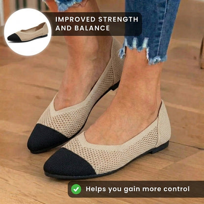Graceful Orthopedic Flats for Modern Look