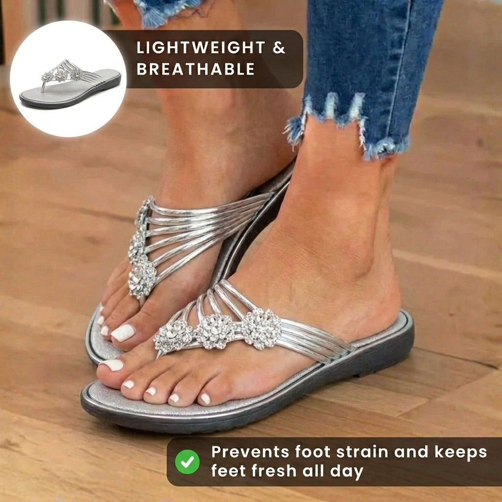 Vintage Inspired Orthopedic Slippers