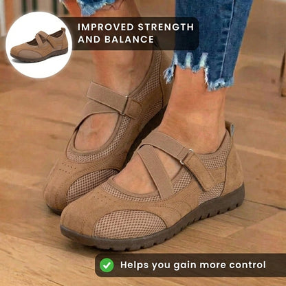 Graceful Orthopedic Flats for Modern Look