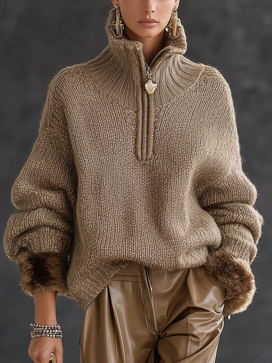 Well Tailored Sweater with a Graceful Silhouette