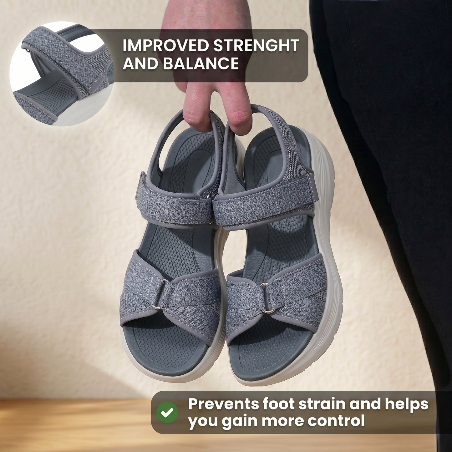 Chic Orthopedic Sandals with Unique Design