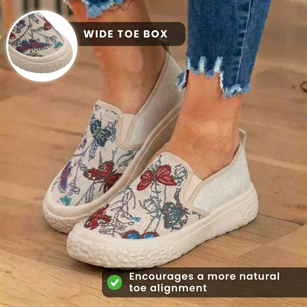 Graceful Orthopedic Flats for Modern Look