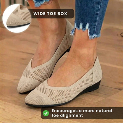 Vintage Inspired Orthopedic Flats