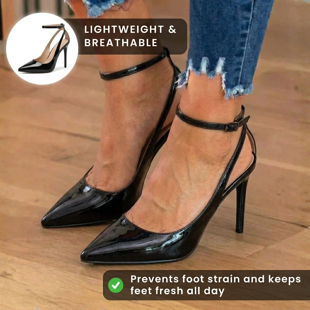 Classic Orthopedic Heels with Timeless Style