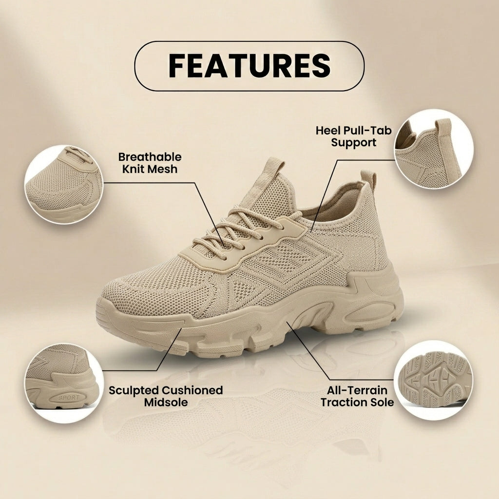 Elegant Orthopedic Sneakers for Every Step