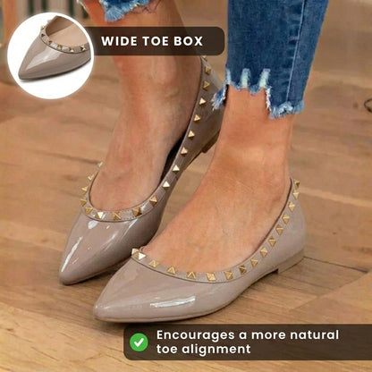 Graceful Orthopedic Flats for Modern Look